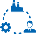 Application icon blue