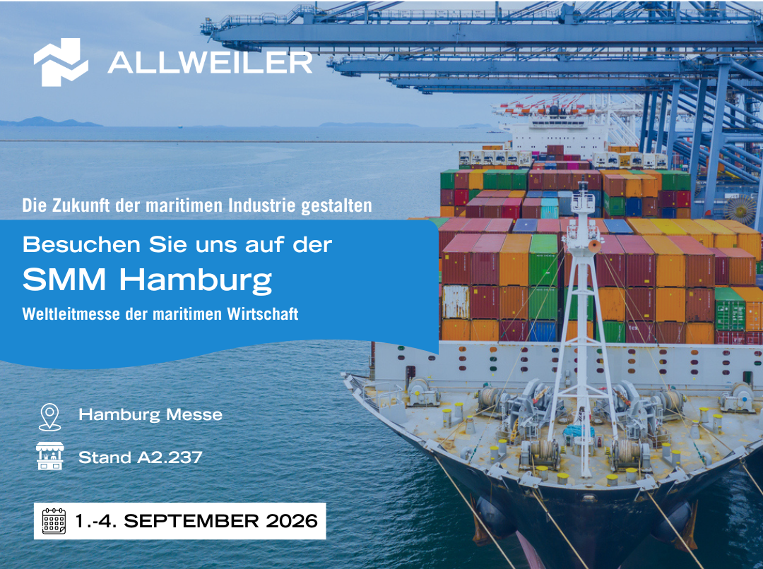 Allweiler nimmt an der SMM 2026 teil
