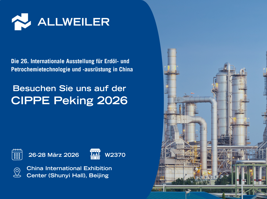Allweiler wird an der CIPPE Beijing 2026 teilnehmen