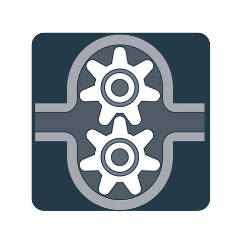 gear pump icon