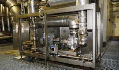 ALLHEAT thermal oil pumps used at Alpenhain