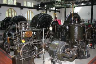 Alte Maschineneinsätze Kraftwerk Heimbach