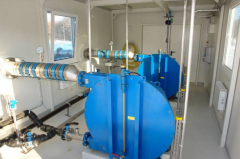Schlauchpumpen in der Filtratwasserförderung 