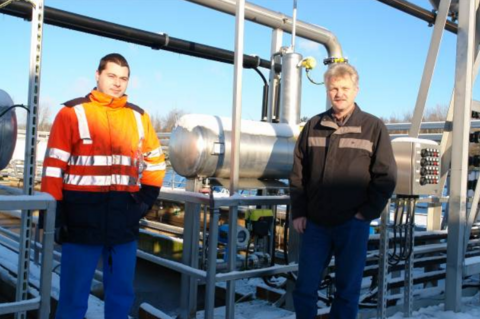 Gruppenbild Schlauchpumpen in der Filtratwasserförderung