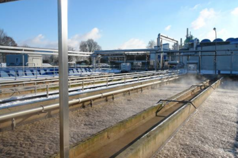 SB-Reaktoren der Stickstoffeliminationsanlage