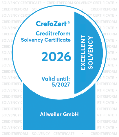 Allweiler CrefoZert Log - Excellent Solvency